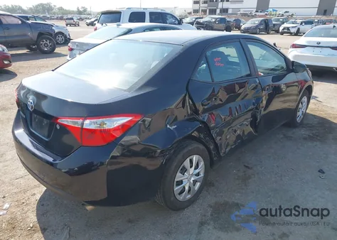 2014 Toyota Corolla L из США, поврежденный, VIN 2T1BURHEXEC010694